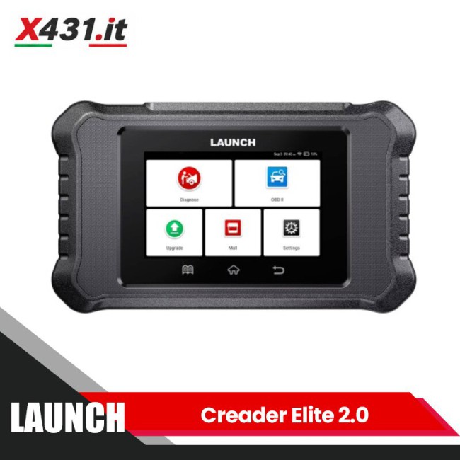 LAUNCH Creader Elite 2.0 BBA for Mercedes-Benz/Maybach/BMW/Mini/BMW Brilliance/Rolls-Royce/Audi Black Color