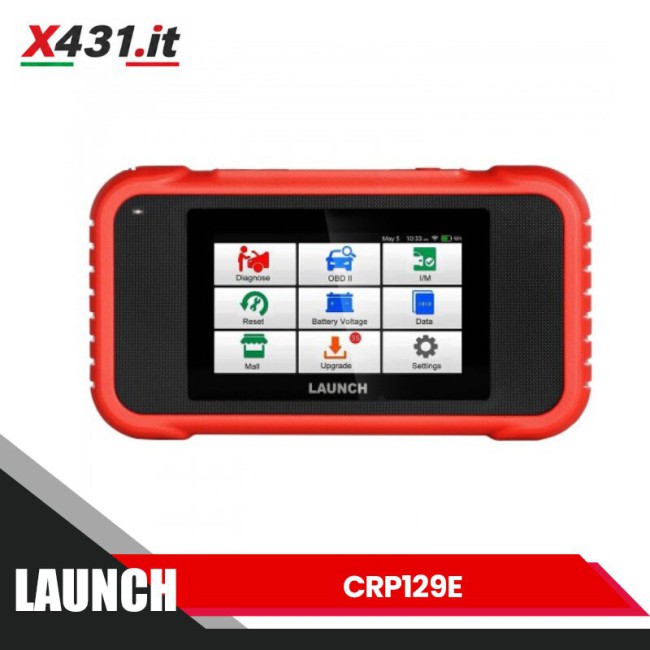 Launch X431 CRP129E OBD2 Lettore di Codice Supporta Olio / freno / SAS / TPMS / ETS reset pk CRP129 Aggiornamento Gratuito Online