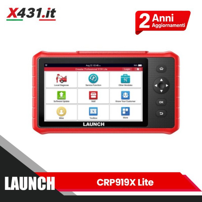 Nuovo Arrivo LAUNCH X431 CRP919X Lite OBD2 Scanner Car Diagnostic Tool Automotive Scanner Auto Scan Diagnosis X-431