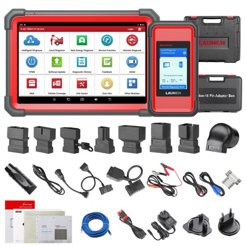 (€1044)Launch X431 PRO5 PRO 5 Versione Globale Strumento di Diagnosi Professionale, Programmazione Online Mercedes/BMW, Diagnosi Completa di Sistem