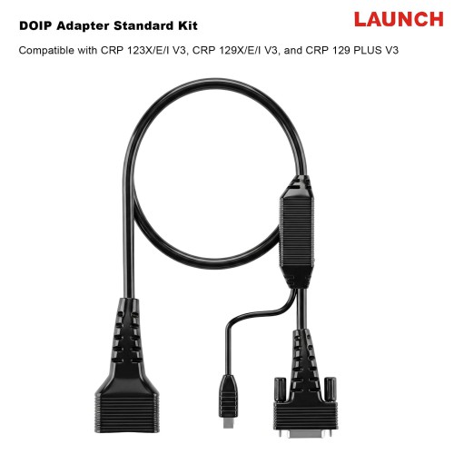 Launch DoIP Cable 16Pin for DBScar 7 DBScar VII CRP919X BT/ CRP919E BT/ X431 Pro3 APEX/ ProS V5.0 Pro3 ACE Thinkdiag2 Diagnostic Scanner