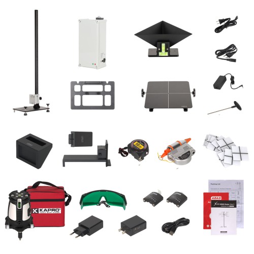 LAUNCH X-431 ADAS Radar 3-in-1 - Pacchetto Calibrazione Online (Hardware + Software) per Diagnosi ADAS Overseas