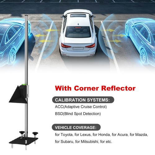 LAUNCH X-431 ADAS Radar 3-in-1 - Pacchetto Calibrazione Online (Hardware + Software) per Diagnosi ADAS Overseas