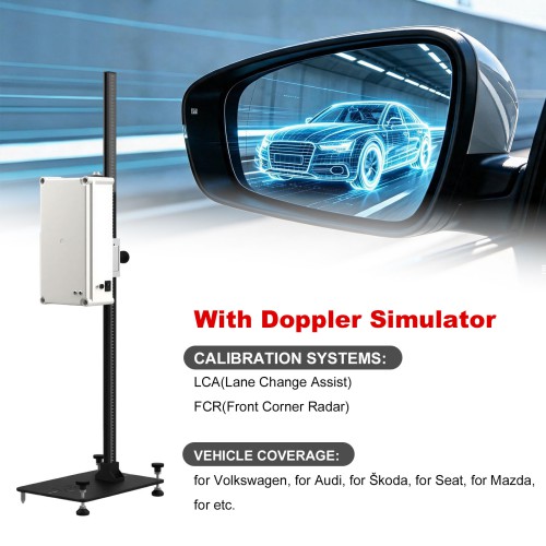 LAUNCH X-431 ADAS Radar 3-in-1 - Pacchetto Calibrazione Online (Hardware + Software) per Diagnosi ADAS Overseas