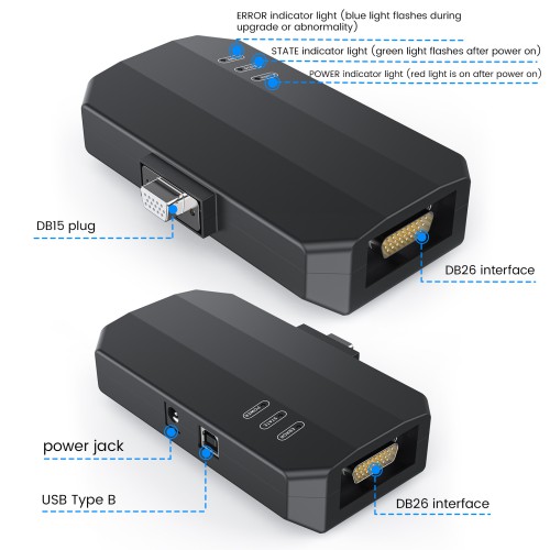 95% Nuovo Launch X431 IMMO Programmer X-PROG3 PC Adapter Overseas Online Configuration