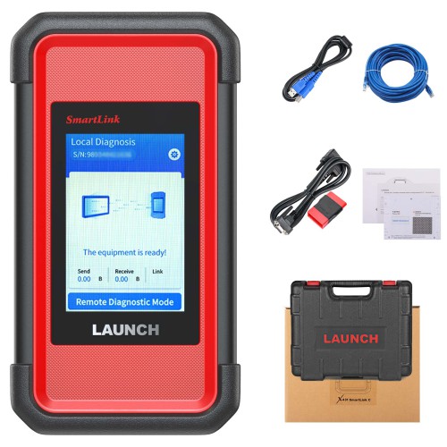 LAUNCH SmartLink C V2.0 Remote Diagnostics VCI With 1 Year Remote Diagnosis Activation Card