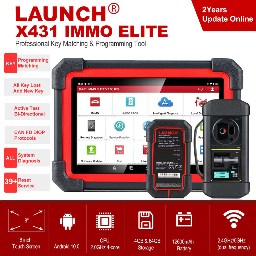 LAUNCH X431 IMMO ELITE Key Programmer