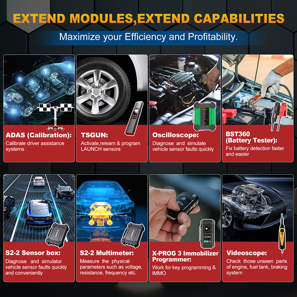 launch x431 pro elite addon module