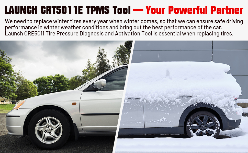Launch CRT5011E TPMS Relearn Tool 