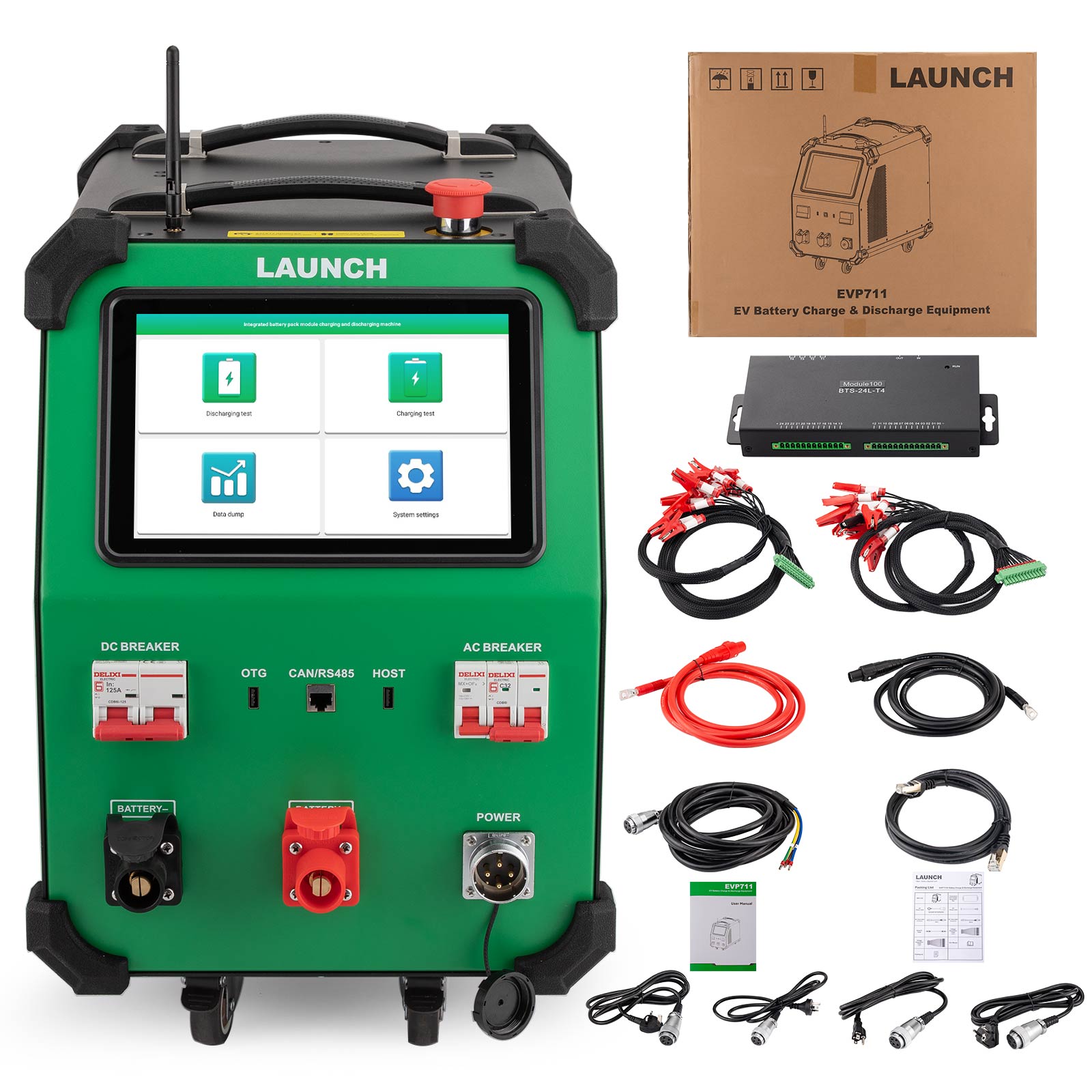LAUNCH EVP711 EV Battery Pack Module Charging and Discharging Device-X431.it