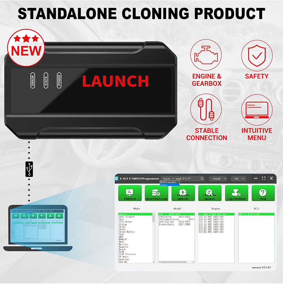 LAUNCH X431 ECU & TCU Programmer-x431.it