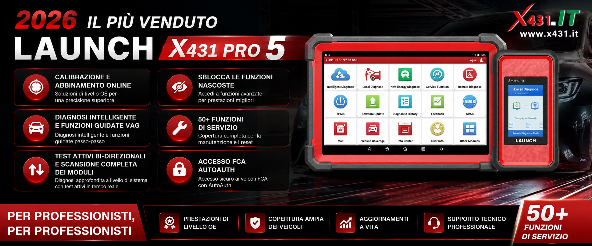 LAUNCH X431 PRO5-x431.it