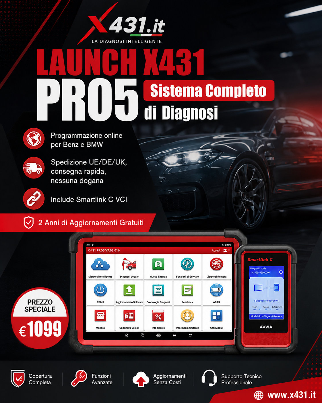 LAUNCH X431 PRO5-X431.it
