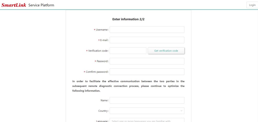 Steps for SmartLink C Activation-x431.it