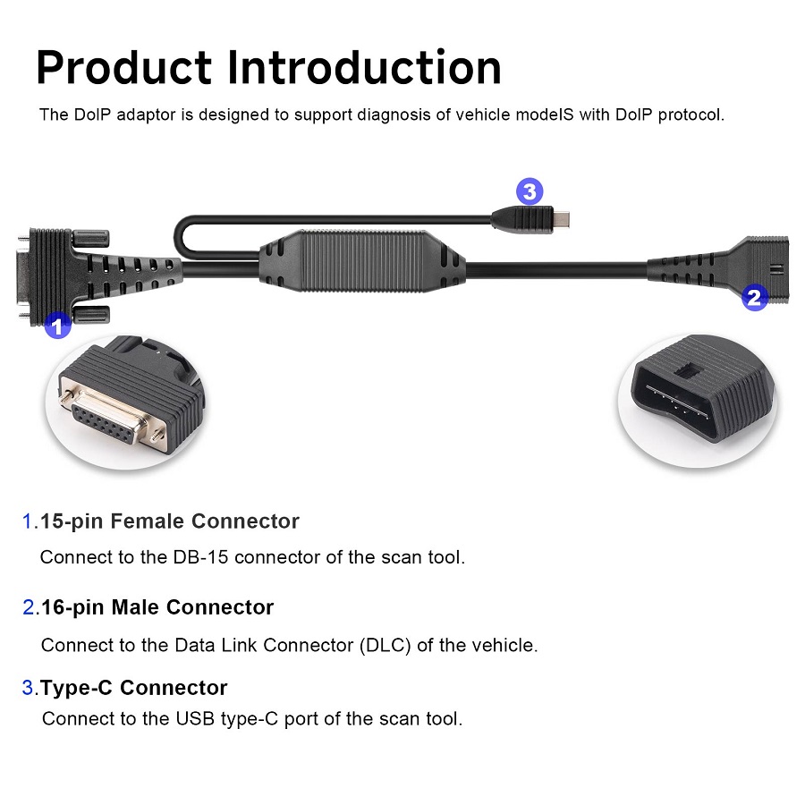 LAUNCH DOIP Adapter Standard Kit-X431.it