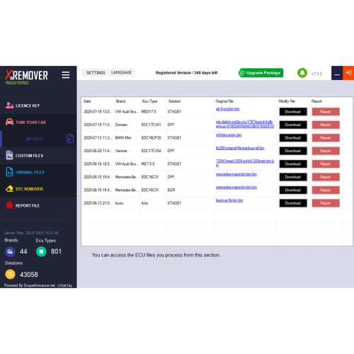 [Acquista 6 Mesi, Ricevi 1 Mese Gratis]Xremover DTC Versione Base Licenza Software di AI Chip Tuning  5 File Modificati al Giorno Supporta Stage 1