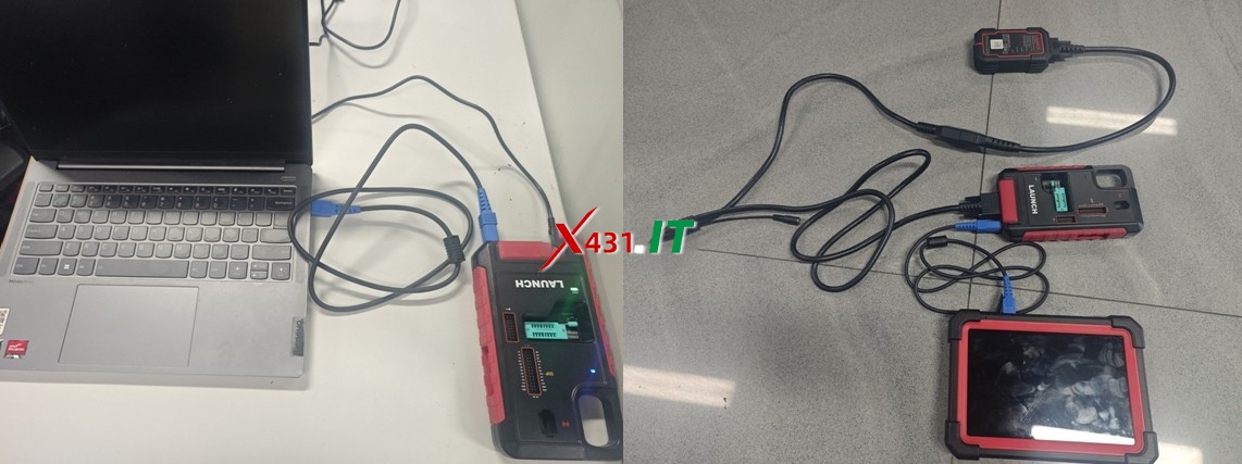 How to Connect Launch Prog5 with PC and Launch Tablets/VCI?-x431.it